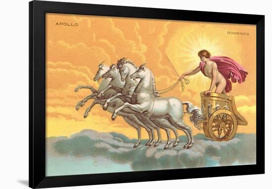 Apollo with Chariot-Found Image Press-Framed Giclee Print