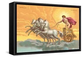 Apollo with Chariot-Found Image Press-Framed Stretched Canvas