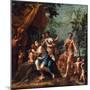 Apollo with Three Graces, Venus, Cupid and Pan-Marcantonio Franceschini-Mounted Giclee Print