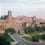 View of Trajans Market from the Forum of Trajan-Apollodorus of Damascus-Photographic Print