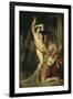 Apollon et Daphne-Theodore Chasseriau-Framed Giclee Print