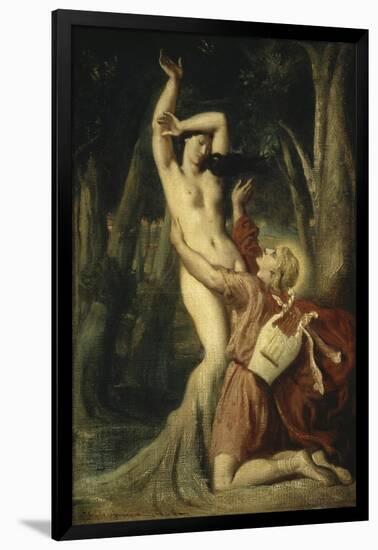 Apollon et Daphne-Theodore Chasseriau-Framed Giclee Print