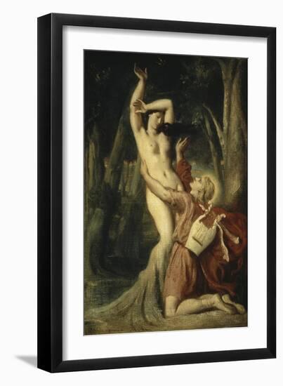 Apollon et Daphne-Theodore Chasseriau-Framed Giclee Print