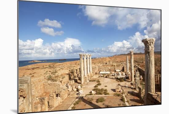 Apollonia Cyrenaica, One of the Five Towns of the Libyan Pentapolis, the Port Town of Cyrene-Oliviero Olivieri-Mounted Photographic Print