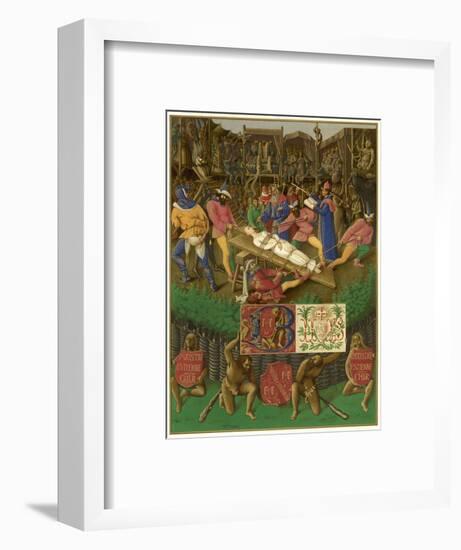 Apollonia (Fouquet)-Jean Fouquet-Framed Art Print