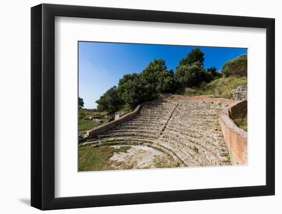 Apollonia, or Apoloni, Fier Region, Albania. Ancient Greek city founded in the 6th century BC wh...-null-Framed Photographic Print