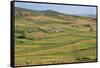 Apollonia, or Apoloni, Fier Region, Albania. Typical countryside viewed from the ruins of Apollo...-null-Framed Stretched Canvas