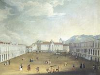 View of the Main Square of Quito, 1843-Apollonius Anian-Giclee Print