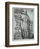 Apollonius of Tyana Book Illustration-Johann Theodor de Bry-Framed Giclee Print