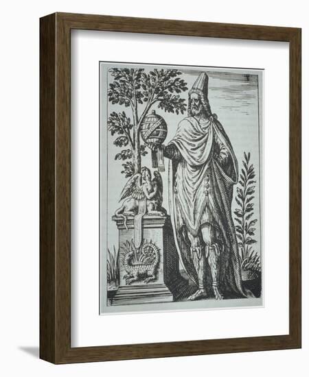 Apollonius of Tyana Book Illustration-Johann Theodor de Bry-Framed Giclee Print