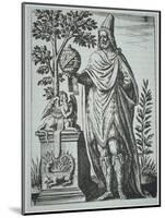 Apollonius of Tyana Book Illustration-Johann Theodor de Bry-Mounted Giclee Print