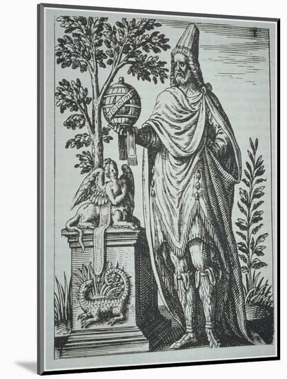 Apollonius of Tyana Book Illustration-Johann Theodor de Bry-Mounted Giclee Print