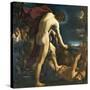 Apollos and Marsyas-il Guercino-Stretched Canvas