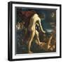 Apollos and Marsyas-il Guercino-Framed Giclee Print