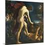Apollos and Marsyas-il Guercino-Mounted Giclee Print