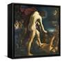 Apollos and Marsyas-il Guercino-Framed Stretched Canvas