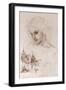 Apostle and Towers-Leonardo da Vinci-Framed Giclee Print