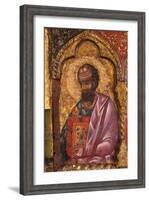 Apostle from Church of Saint Mary Vllaherna-Nicholas (Nikolla) Onufri-Framed Art Print