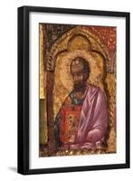 Apostle from Church of Saint Mary Vllaherna-Nicholas (Nikolla) Onufri-Framed Art Print