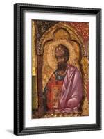 Apostle from Church of Saint Mary Vllaherna-Nicholas (Nikolla) Onufri-Framed Art Print