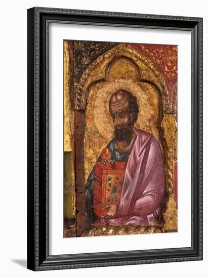 Apostle from Church of Saint Mary Vllaherna-Nicholas (Nikolla) Onufri-Framed Art Print