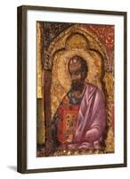 Apostle from Church of Saint Mary Vllaherna-Nicholas (Nikolla) Onufri-Framed Art Print