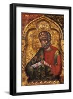 Apostle from Church of Saint Mary Vllaherna-Nicholas (Nikolla) Onufri-Framed Art Print