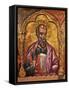 Apostle from Church of Saint Mary Vllaherna-Nicholas (Nikolla) Onufri-Framed Stretched Canvas