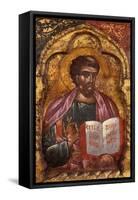 Apostle from Church of Saint Mary Vllaherna-Nicholas (Nikolla) Onufri-Framed Stretched Canvas