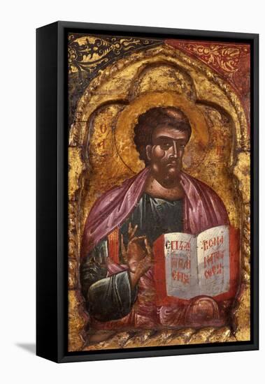 Apostle from Church of Saint Mary Vllaherna-Nicholas (Nikolla) Onufri-Framed Stretched Canvas