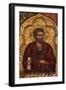 Apostle from Church of Saint Mary Vllaherna-Nicholas (Nikolla) Onufri-Framed Art Print