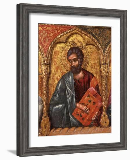 Apostle from Church of Saint Mary Vllaherna-Nicholas (Nikolla) Onufri-Framed Art Print