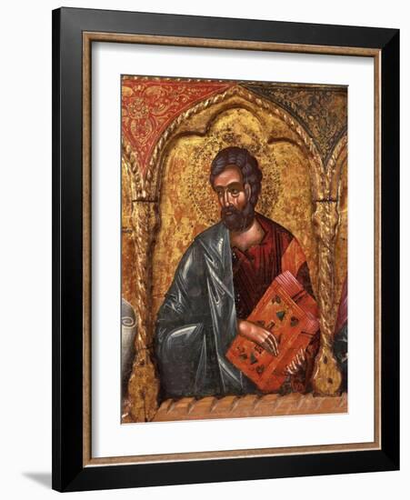 Apostle from Church of Saint Mary Vllaherna-Nicholas (Nikolla) Onufri-Framed Art Print