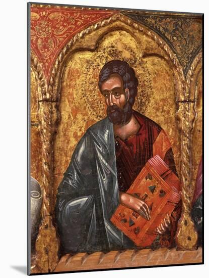 Apostle from Church of Saint Mary Vllaherna-Nicholas (Nikolla) Onufri-Mounted Art Print