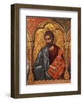 Apostle from Church of Saint Mary Vllaherna-Nicholas (Nikolla) Onufri-Framed Art Print