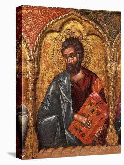 Apostle from Church of Saint Mary Vllaherna-Nicholas (Nikolla) Onufri-Stretched Canvas