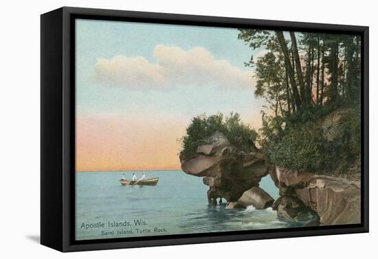 Apostle Islands, Wisconsin-null-Framed Stretched Canvas