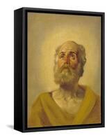 Apostle's Head, 1843-1847-Karl Pavlovich Briullov-Framed Stretched Canvas