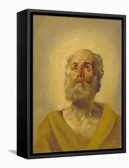 Apostle's Head, 1843-1847-Karl Pavlovich Briullov-Framed Stretched Canvas