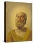 Apostle's Head, 1843-1847-Karl Pavlovich Briullov-Stretched Canvas