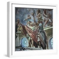 Apostles and Youths-Antonio Allegri Da Correggio-Framed Giclee Print