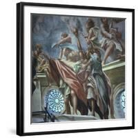 Apostles and Youths-Antonio Allegri Da Correggio-Framed Giclee Print