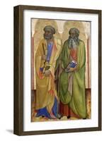 Apostles Peter and Andrew ,C.1418-20-Piero Di Alvaro-Framed Giclee Print