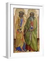 Apostles Peter and Andrew ,C.1418-20-Piero Di Alvaro-Framed Giclee Print