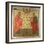 Apostles Peter and Paul, 1708-Feoktist Klimentov-Framed Giclee Print
