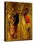 Apostles Saint James and Saint Bartholomew, Ca 1345-Paolo Veneziano-Stretched Canvas
