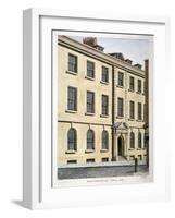 Apothecaries' Hall, City of London, 1806-Valentine Davis-Framed Giclee Print