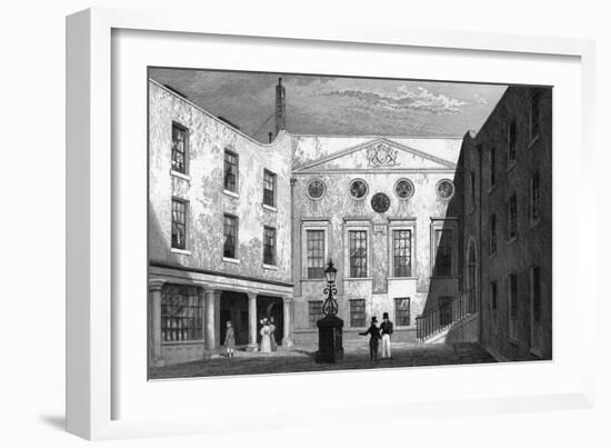 Apothecaries Hall-Thomas H Shepherd-Framed Art Print