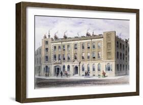 Apothecaries Lane, 1855-Thomas Hosmer Shepherd-Framed Giclee Print