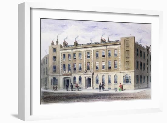 Apothecaries Lane, 1855-Thomas Hosmer Shepherd-Framed Giclee Print